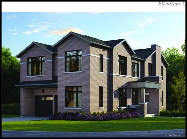 The Briar 36-06C detached home at North Hill by Solmar in Bolton, Elevation A, artist's concept