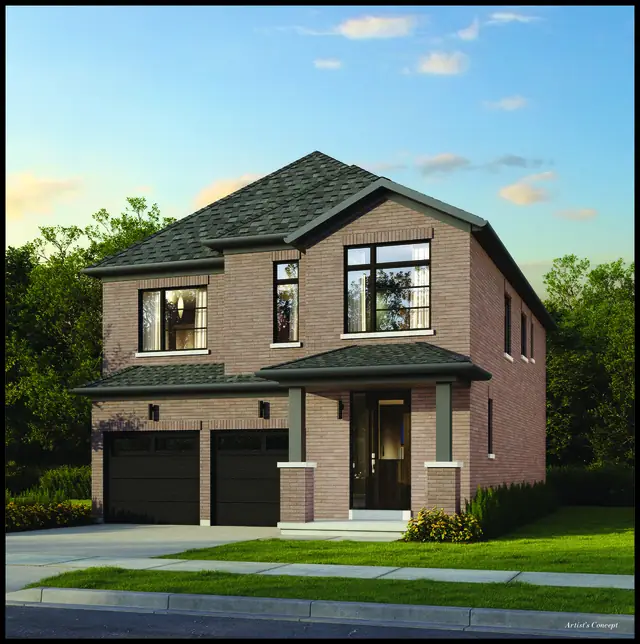 The Brook 36-03 detached home at North Hill by Solmar in Bolton, Elevation A, artist's concept