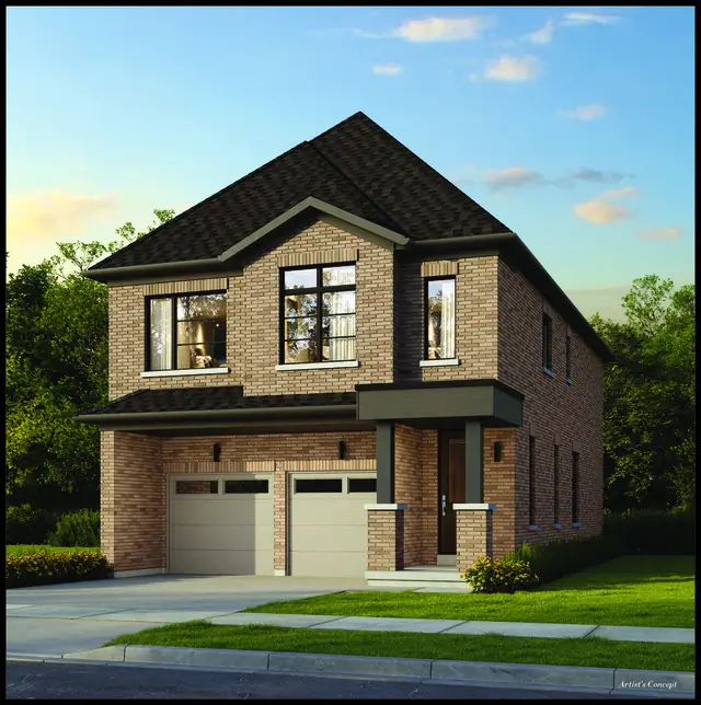 The Ridge 32-03 detached home at North Hill by Solmar in Bolton, Elevation A, artist's concept